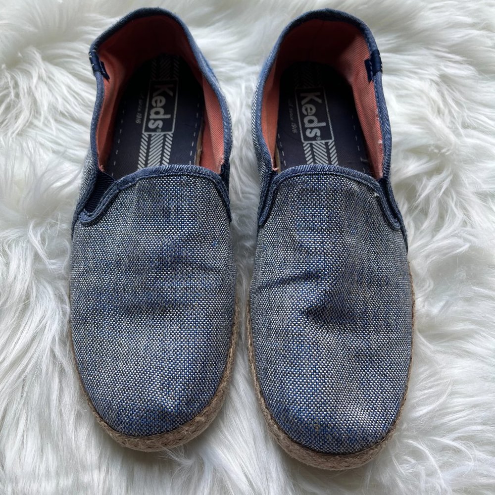 Keds Dark Denim Slip On Sneakers